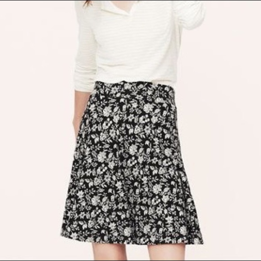 LOFT mosaic skirt—tags on!